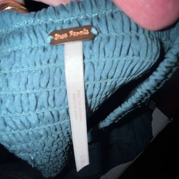 Free People sage green sleeveless strapless dress XS - Picture 6 of 9